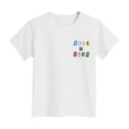 thumbnail image 6 of JUMEYU Girls Tee Shirts Flower Girl Shirt Toddler Girls Tshirt Kids Little Girls Short Sleeve Party Tee Tops 3T 4T (White,3-4 Years), 6 of 6