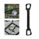 thumbnail image 3 of Correa de almacenamiento para camping, cordón para tienda, colgador de cuerda portátil para colgar, tendedero para acampar, jardín, accesorios para Negro 5 bucles Baoblaze Correa de almacenamiento para camping, 3 of 8