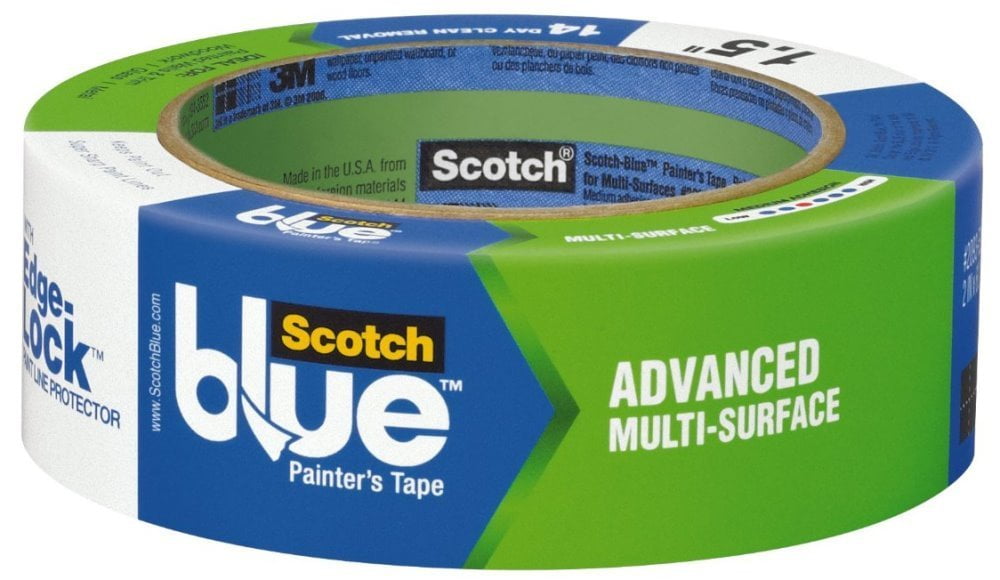 3M 2093EL36N 1.41" Scotch Blue Advanced Multi Surface Painters Tape