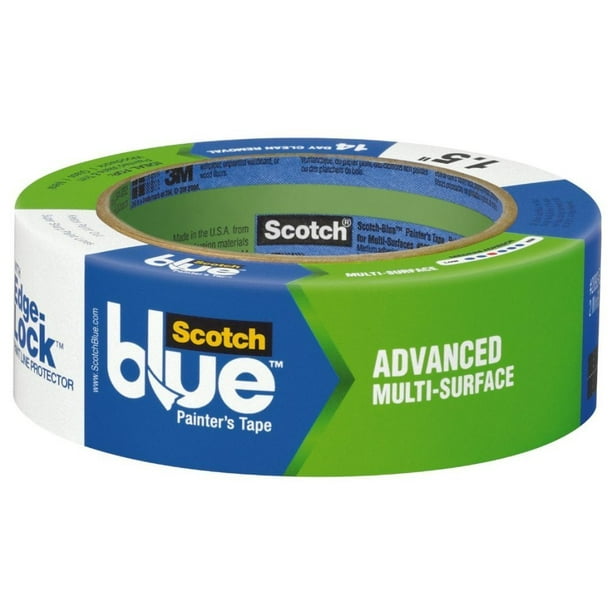 3M 2093EL36N 1.41" Scotch Blue Advanced Multi Surface Painters Tape