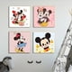thumbnail image 2 of Cartoon Mickey Mouse and Donald Duck Canvas Paintings Disney Anime Posters Prints Wall Art Pictures for Living Room Home Decor50x50cm Unframed Gao Jinjia LED, 2 of 2