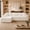 Beige, variant on Vanress 105" Boneless Sofa Modular Sectional Couch, Cloud Sofa with Deep Seat, L-Shape Couch with Chaise, Corduroy Upholstered Sofa for Living Room, No Assembly, Black (Left Facing Chaise)