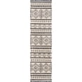 thumbnail image 2 of Well Woven Maya Odina Moroccan Trellis Diamond Pattern Grey 2'7" x 9'10" Runner Textured Pile Area Rug, 2 of 7