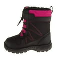 thumbnail image 2 of Avalanche Toddler Boys' Synthetic Snow Boots with Bungee Cord and Hook & Loop Closure, 2 of 8