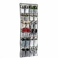 thumbnail image 7 of Over The Door Shoe Organizer,Hanging Shoe Organizer with 24 Mesh Large Pockets Door Shoe Rack Organizer for Men Women Kids Hanging Shoe Storage Bag. (White, 7 of 7