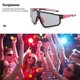 thumbnail image 4 of Hombres Mujeres Ciclismo Gafas de sol Gafas Deportes Montaña Polarizadas Ciclistas Gafas JShteea Accesorios para bicicletas, 4 of 8
