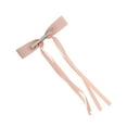 thumbnail image 4 of Unique Bargains 1 Pc Fashion Double Bow Hair Clips Hairdo Clip for Home Pink, 4 of 5
