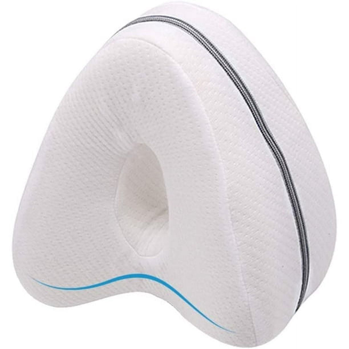 Oreiller De Genou SAHEYER En Mousse à Mémoire - Oreiller Orthopédique Ergonomique Pour Dormeurs Latéraux, Soulage Douleurs Genou Dos Hanche