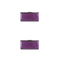 thumbnail image 1 of Sonducket Cartera larga de cuero para mujer, bolsillo para monedas, cambio de dinero, monedero, tarjetero de crédito, débito, bolso de mano, Púrpura 2piezas, 1 of 6