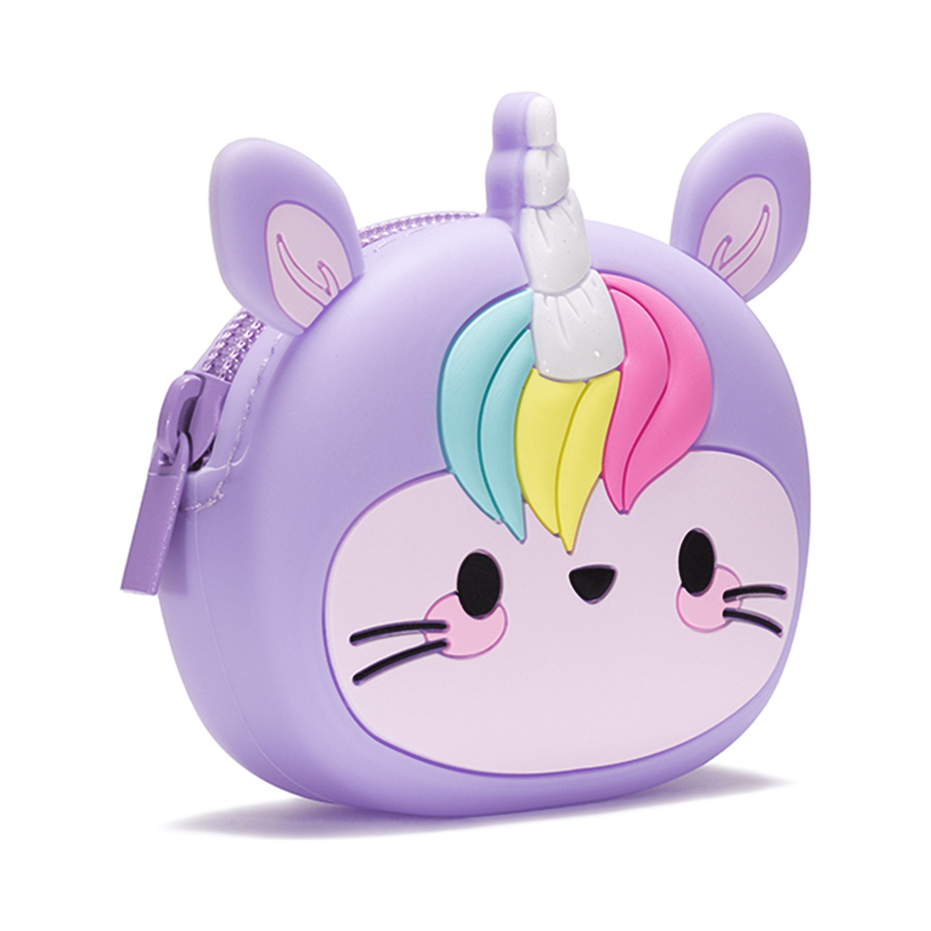 Kids Disney Anime Children's Cute Mini Cartoon Coin Purse Shoulder Bag -  Purple