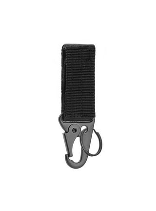 Mojoyce Stainless Steel Key Chain Carabiner Climbing Belt Buckles Key Ring  (Silver)