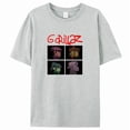 thumbnail image 6 of Rock Print T-Shirts Music Band Gorillazs Punk 90s Casual Fashion New Men Short Sleeve Plus Size Pure Cotton T-Shirt Unisex, 6 of 10