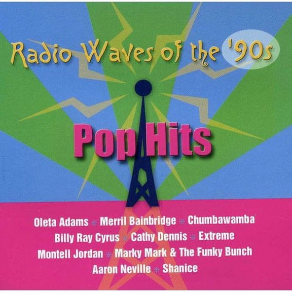 Radio Waves of the '90s: Pop Hits (CD) by Various Artists