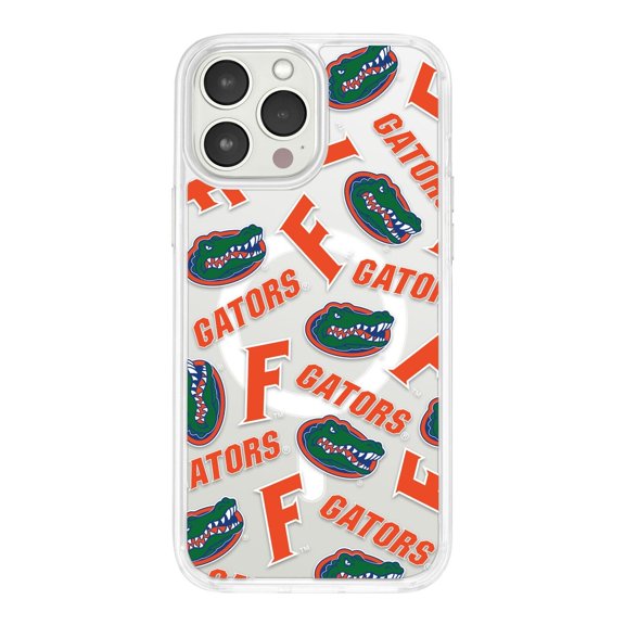 Florida Gators HD Phone Case Compatible with MagSafe Apple iPhone 11 (Scattered) by Affinity Bands