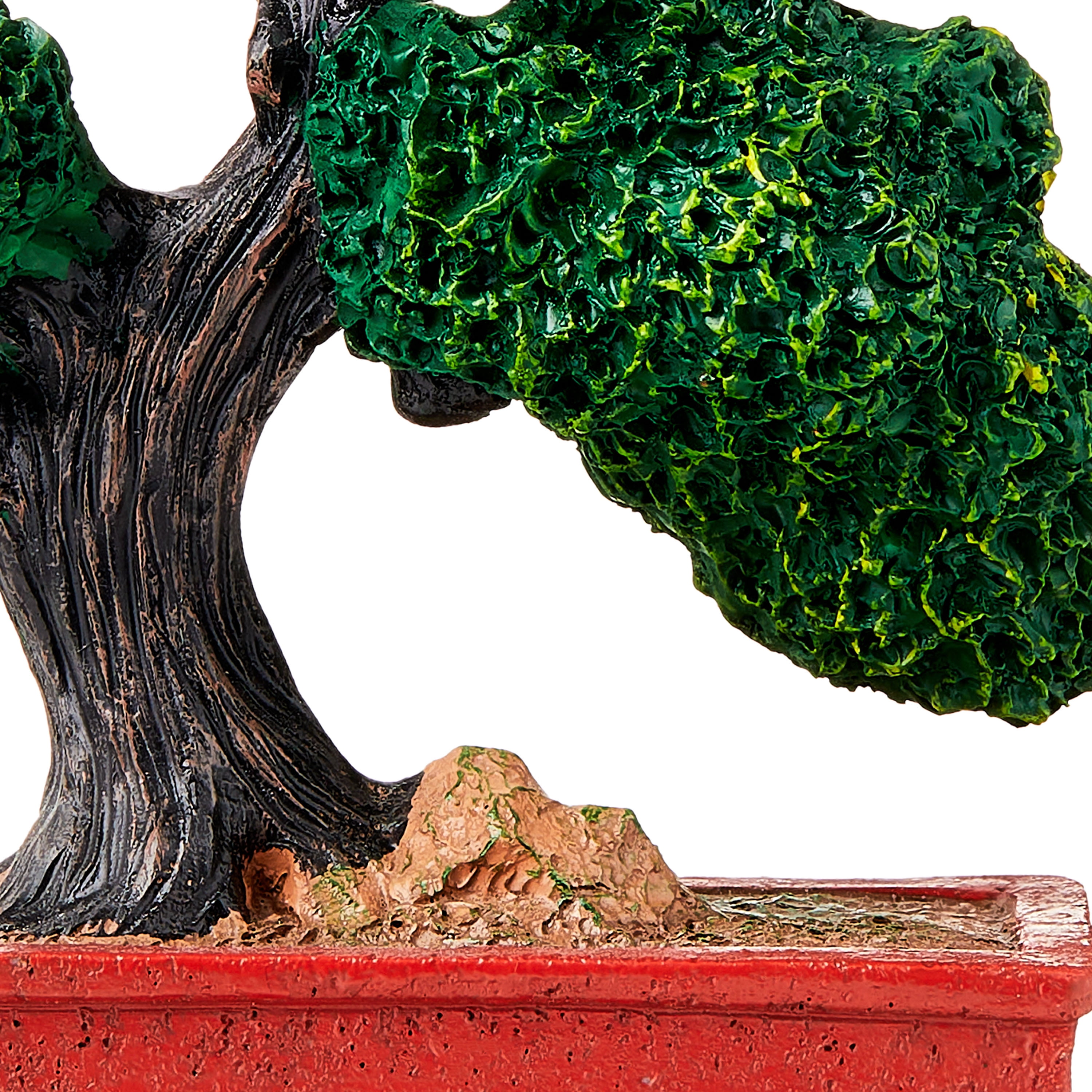 Vibrant Life Aquarium Decor, Bonsai Tree Ornament, 4.25" x 1.77" x 4.33"