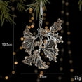 thumbnail image 3 of XWSHYW Decoraciones Navideñas Colgante, Acrílico Transparente, Purpurina Navideña, Decoración para Árbol de Navidad, Colgante, Accesorios de Decoración de Escena, 3 of 3