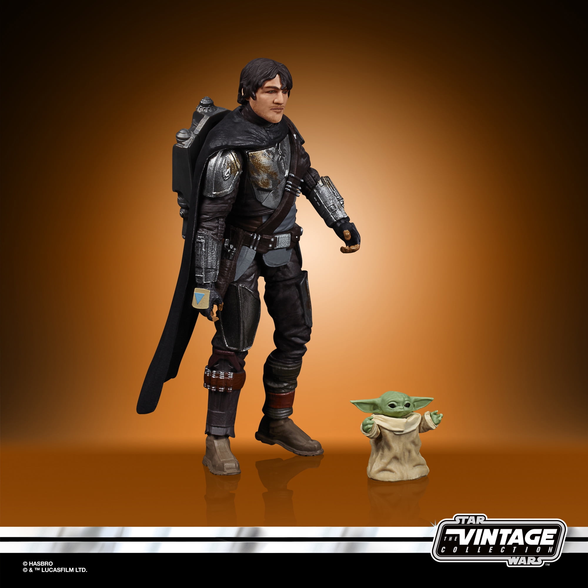 Star Wars The Mandalorian: The Vintage Collection Din Djarin Kids Toy Action Figure for Boys and Girls (9”)