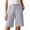 Grey, variant on Summer Beach Shorts Plus Size Casual 5 Inch Inseam Loose Fit Bottoms Shiny Shorts for Women Short Sleeve Tunics for Women to Wear with Leggings