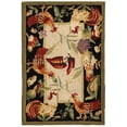 thumbnail image 3 of Safavieh Chelsea Shelton Novelty Wool Area Rug, Ivory/Black, 2'9" x 4'9", 3 of 12