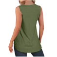 thumbnail image 7 of Wycnly Summer Tank Top for Women White Tank Top Lightweight Comfy Tunic Tank Blouses Cute Solid Sleeveless T Shirt Girls Sleeveless Shirt, 7 of 7