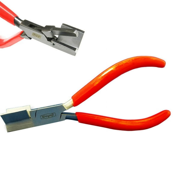 Bow closing Ring Bending Pliers V Shape Jaw Bending Forming Reshaping Jewelry