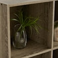 Mainstays 8Cube Storage Organizer, Rustic Brown