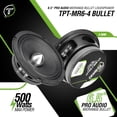 thumbnail image 2 of Altavoz Timpano de 1500 W, gama media, 6.5 pulgadas, con altavoz de agudos para audio de coche, 2 of 8