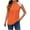 Orange Tank Top for Women, variant on SAFUNY Women's Crew Neck Sleeveless Blouse with Color Block Detail Casual Tank Top for Everyday Style Army Green L