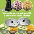 thumbnail image 5 of Hamilton Beach 12 Cup Food Processor and Chopper with Stack & Snap Design and Extra Large Chute, Black, 5 of 9