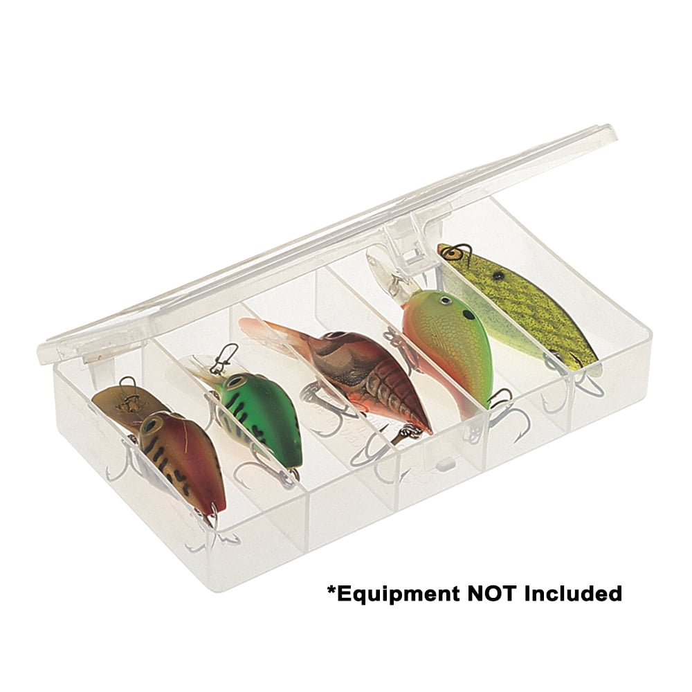 10 Compartments Fishing Lure Box Plastic Fishing Hooks Storage Tackle Boxes 