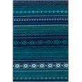 thumbnail image 2 of Mark&Day Area Rugs, 5x8 Creston Rustic Dark Blue Area Rug (5'3" x 7'9"), 2 of 6