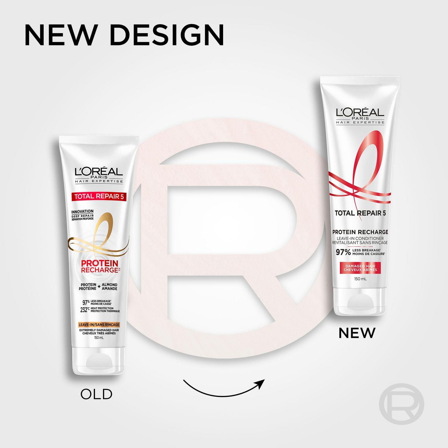 L'Oréal Paris Hair Expertise Total Repair 5 Revitalisant sans rinçage 150ml Traitement sans rinçage