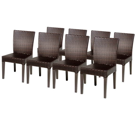 8 Pluto/Saturn Armless Dining Chairs