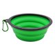 thumbnail image 1 of Clearance!Maojin Cuencos para perros para viajes, cuenco de agua portátil para perros, gatos, mascotas, plato de riego plegable para viajar, acampar, caminar, 350ML, 1 of 6
