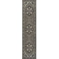 thumbnail image 2 of JONATHAN Y WASHABLE 2 x 8 Runner Rug, Cirali Ornate Large Medallion - Green/Navy/Cream, WSH105C-28, 2 of 9