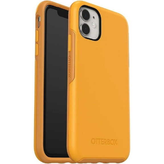 OtterBox Symmetry Series Case for iPhone 11 Only - Non-Retail Packaging - Aspen Gleam Citrus/Sunflower