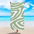 thumbnail image 4 of Naierhg Beach Towel Breathable Strong Absorption Microfiber Cartoon Printing Summer Body Shower Towel Cloth Daily Use B, 4 of 8