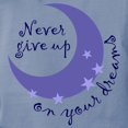 thumbnail image 3 of CafePress - NEVER GIVE UP ON DREAMS T Shirt - Womens Comfort Colors® Shirt, 3 of 4