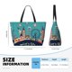 thumbnail image 4 of Fotbe Let's go Travel Bolsa de Viaje para Playa - Resistente al Agua, Bolsa Tote de Gran Capacidad y Ligera con 7 Bolsillos para Mujeres y Hombres, 4 of 7