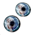 thumbnail image 6 of Boho Barn Owl and Moon Cabochon Glass Eyes, 6 of 11