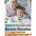 Low Carb Banana Pancake Mix High Fiber High Protein Super Easy To Make