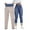 Blue@GC@, variant on CONZONE Womens Fleece Jeans Solid Color Flared Jeans for Women Trendy Warm Thermal Straight Leg Fall Winter Denim Pants With Pocket
