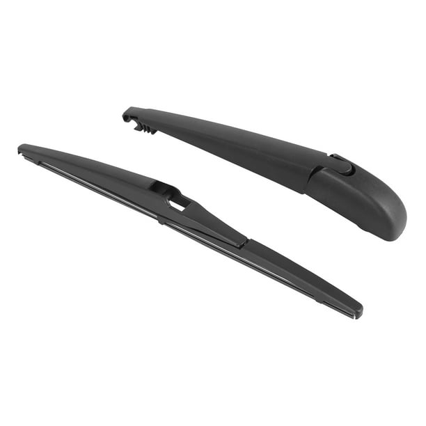 Black Rear Windshield Wiper Blade Arm Set for Land Rover Discovery Sport L550 2015 2016 12 Inch