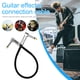 thumbnail image 3 of Cable de pedal de guitarra 6,35 mm Efectos Pedal Board Cable Instrumento musical Accesorio Hugtrwg Para estrenar, 3 of 9
