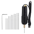 thumbnail image 4 of Mini taladro eléctrico de 0,8 a 1,2 mm, portátil, alimentado por USB, microtaladro eléctrico con 10 puntas para joyería, 4 of 8