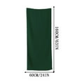 thumbnail image 2 of Btomtd Long Bath Towels Super Absorbent and Lightweight Quick Dry Gym Towel Compact Travel Towel Large Size Bath Towel for Sports - 62.99'x23.62', Green, 2 of 5