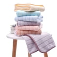 thumbnail image 4 of Hand Towels for Bathroom Soft Highly Absorbent Hand Towel Set, Size 35*75cm (3-Pack), 4 of 5