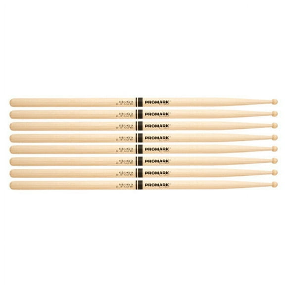 4 PACK Promark Select Balance Maple Rebound 5A Drumsticks RBM565RW-4
