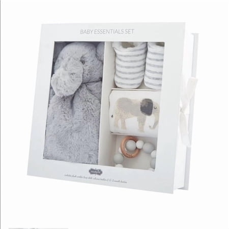 Mud Pie Elephant Baby Essentials Gift Set