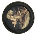 thumbnail image 2 of Angels Song Cottage Garden Inspirational Distressed Black Tiny Round Treasure Box, 2 of 3